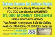 1,000 MOF Postcards 4x6 Style A